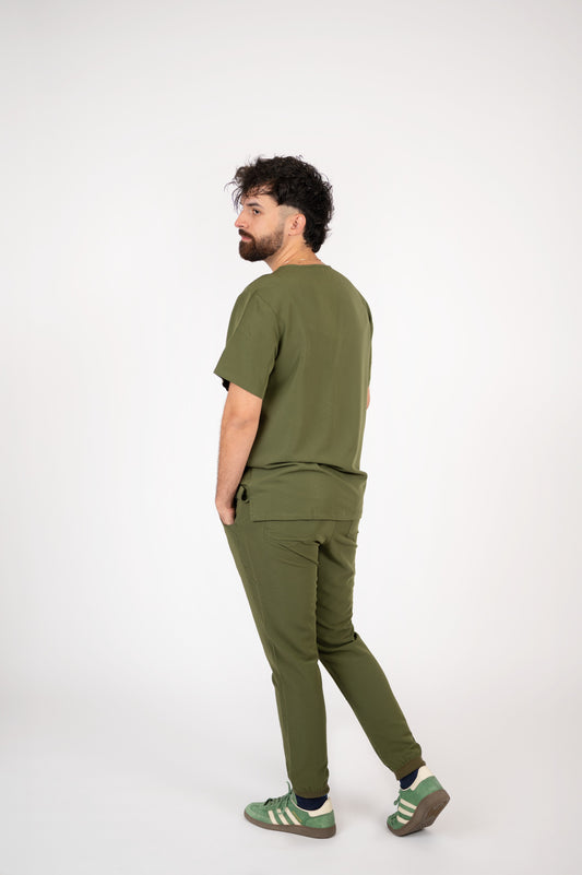 Pantaloni costum medical bărbați Marvin Olive