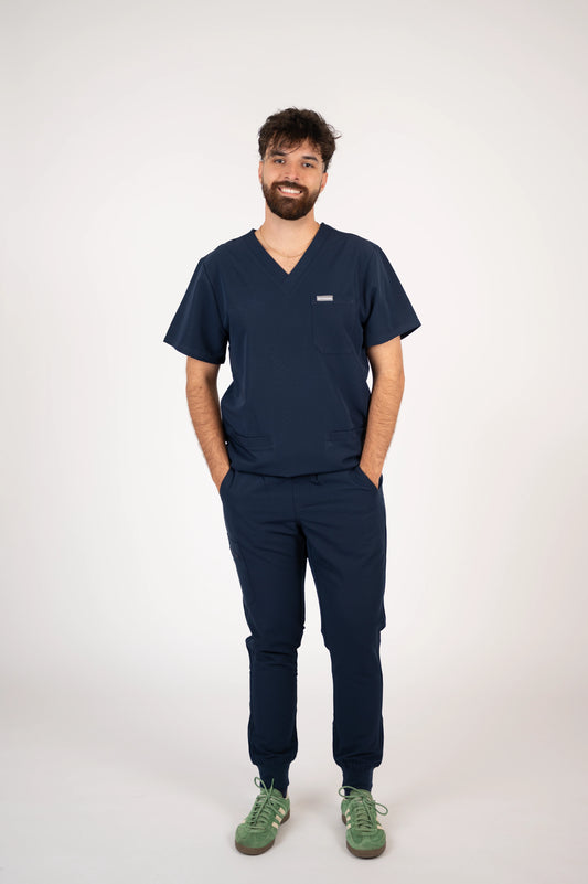 Costum medical bărbați Marvin Navy