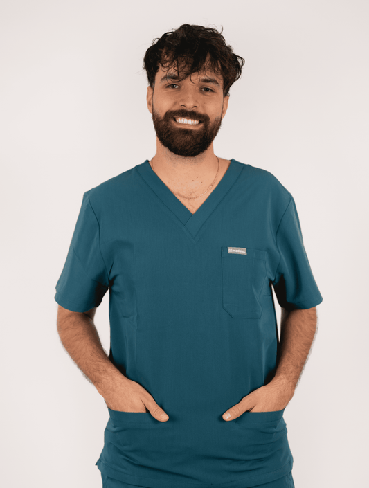 Bluză costum medical bărbați Marvin Carribean