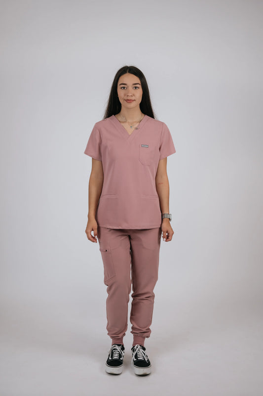 Costum Medical Ninetta Dusty Rose