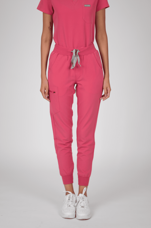 Pantaloni Costum Medical Ninetta Rust Rose