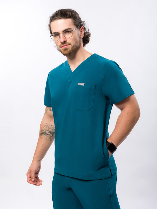 Pantaloni costum medical bărbați Marvin Carribean