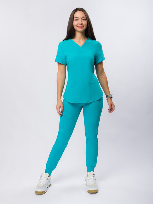 Bluză Costum Medical Realiva Teal